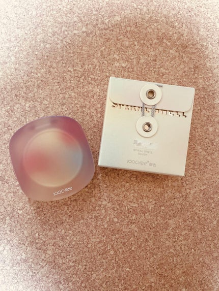 ソフトシェルチーク/Joocyee/パウダーチークを使ったクチコミ(1枚目)