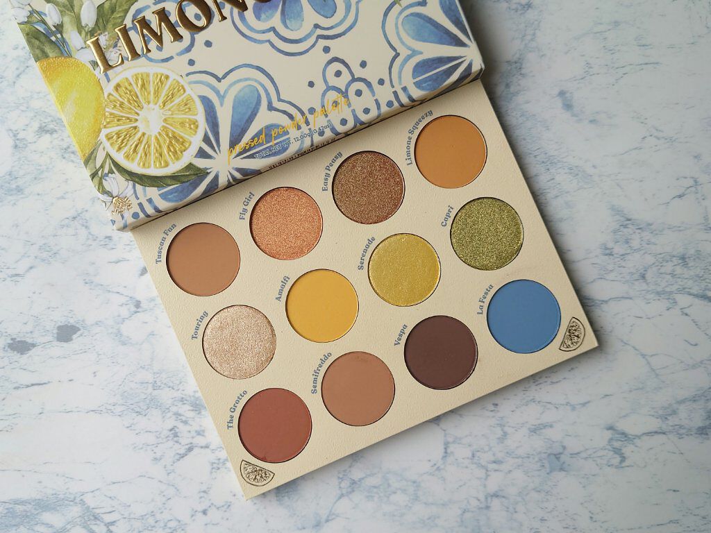 Limoncello Eyeshadow Palette/ColourPop/アイシャドウパレットを使ったクチコミ（3枚目）