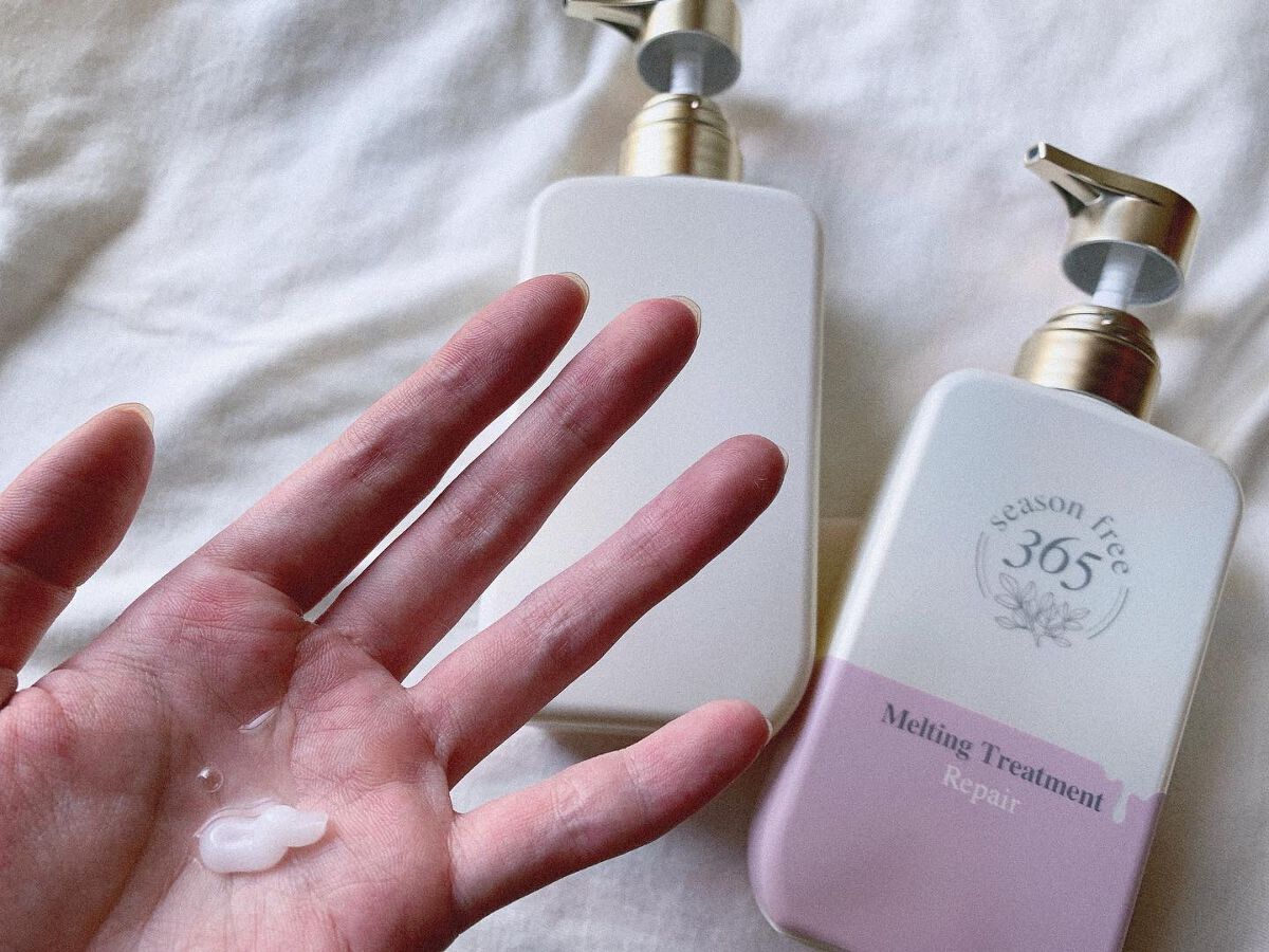 リペア シャンプー/メルティングトリートメント/season free 365/市販シャンプーを使ったクチコミ（2枚目）