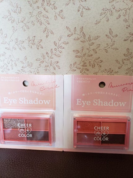 CHEER me COLOR アイシャドウ/セリア/アイシャドウパレットを使ったクチコミ(2枚目)