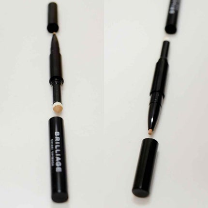 ロングステイ アイブロウパウダー&ペンシル/ブリリアージュ/アイブロウペンシルを使ったクチコミ(2枚目)