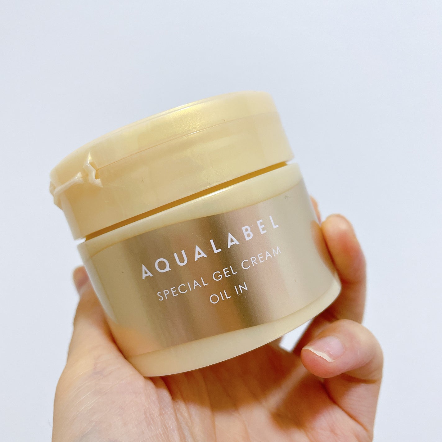 スペシャルジェルクリーム EX (オイルイン)/アクアレーベル/オールインワン化粧品を使ったクチコミ(1枚目)