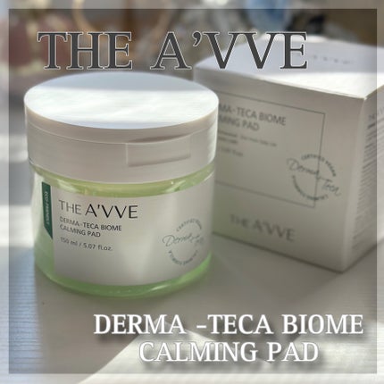 ダーマテカバイオームカーミングパッド/THE A'VVE/トナーパッドを使ったクチコミ(1枚目)