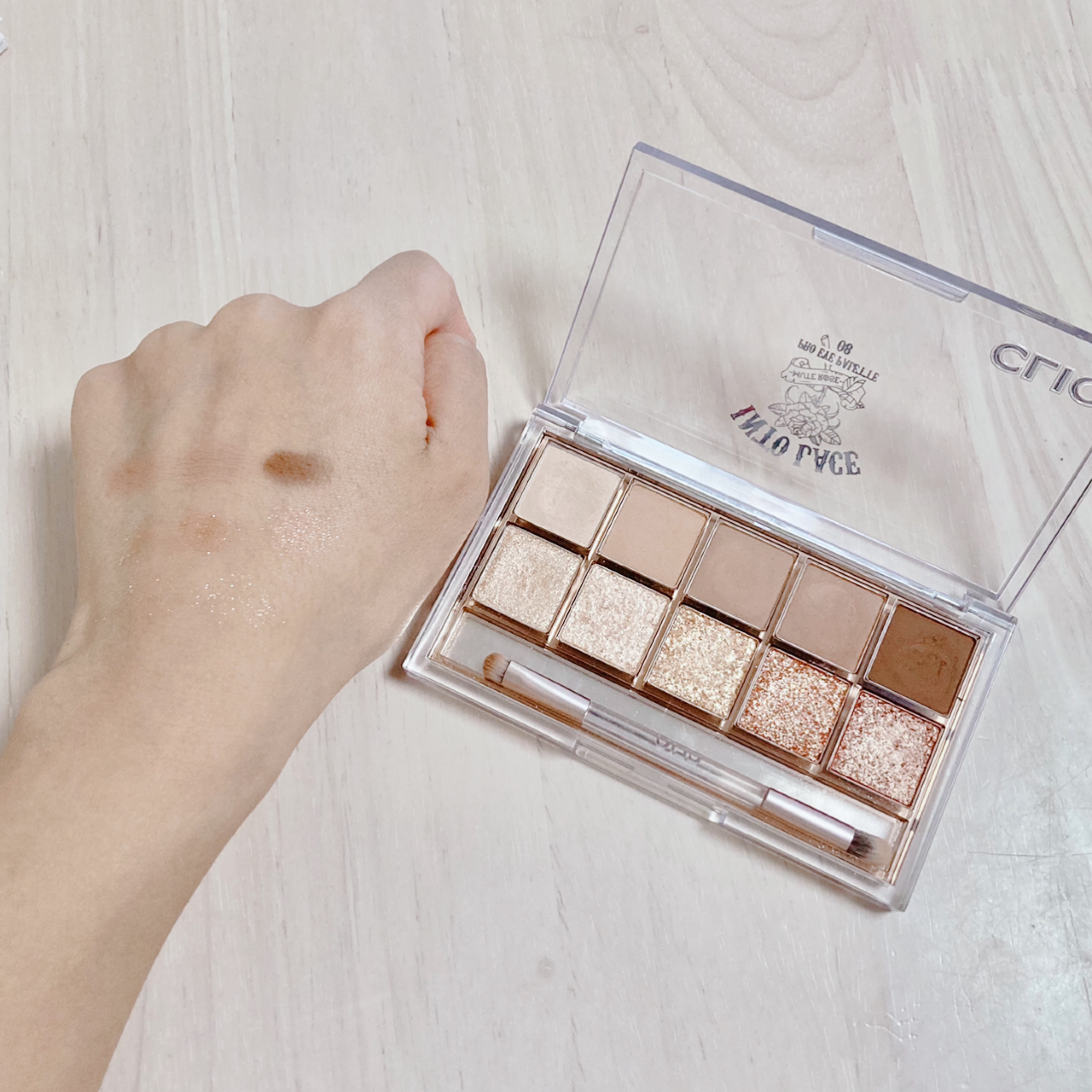 プロ アイ パレット/CLIO/アイシャドウパレットを使ったクチコミ（3枚目）