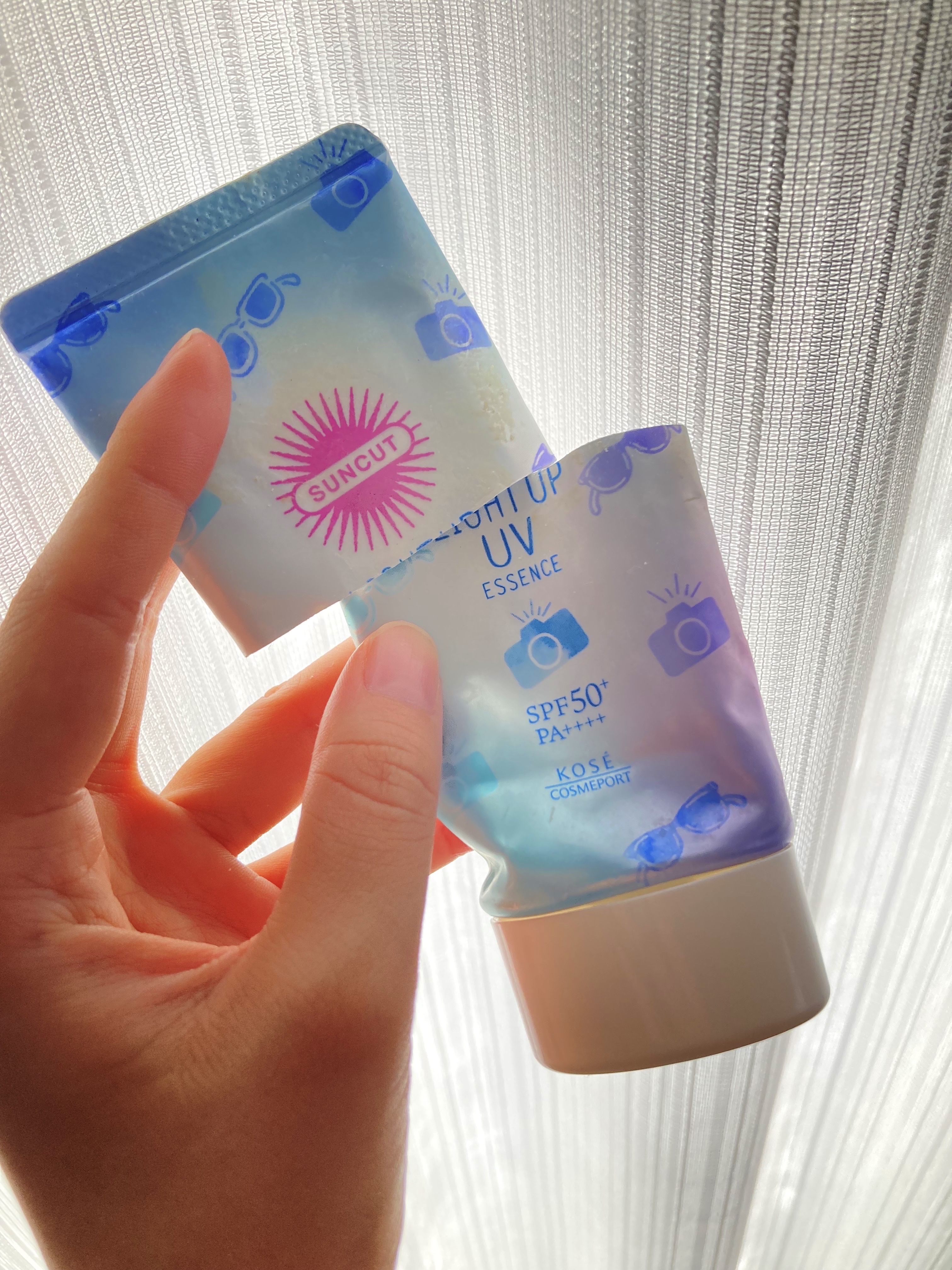 サンカットR ライトアップUV エッセンス 80g【旧】/サンカット®/日焼け止めローションを使ったクチコミ（1枚目）