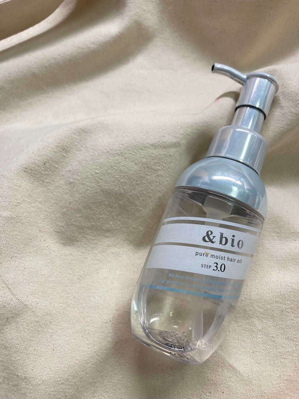 ピュアモイスト ヘアオイル 3.0/&bio/ヘアオイルを使ったクチコミ(1枚目)