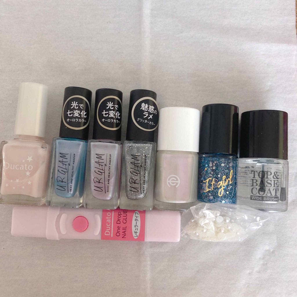 ITGグリッターネイル/DAISO/マニキュアを使ったクチコミ（2枚目）