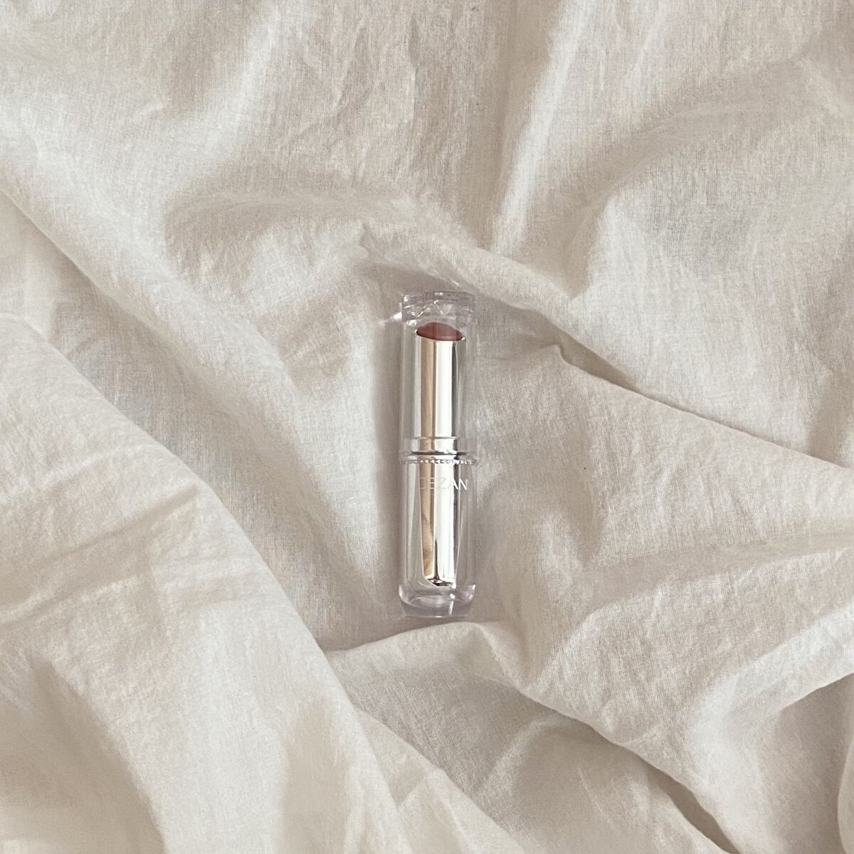 ラスティンググロスリップ/CEZANNE/口紅を使ったクチコミ（1枚目）