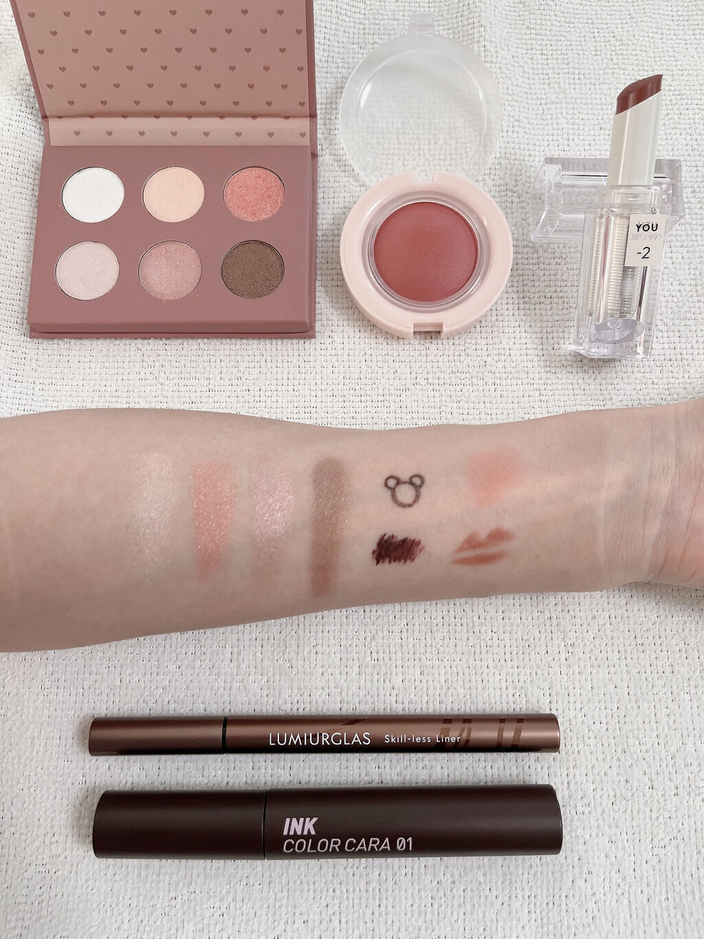 サンキューマートオリジナルディズニーアイシャドウパレット ミッキーマウス/サンキューマート/アイシャドウパレットを使ったクチコミ（3枚目）