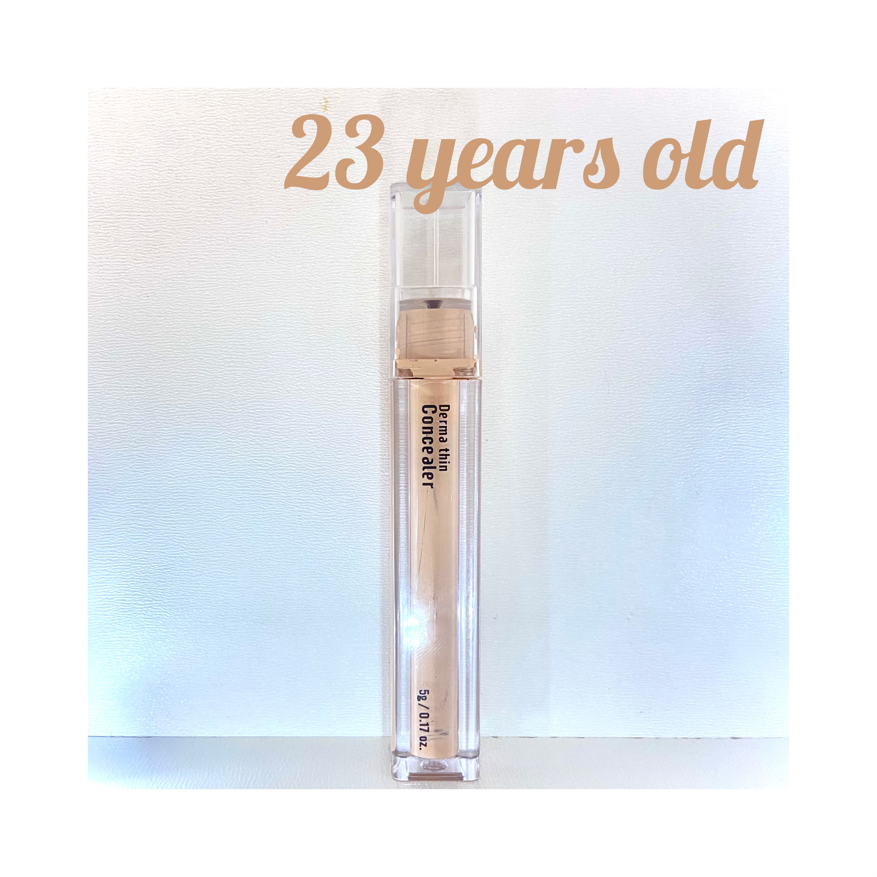 ダーマシンコンシーラー/23years old/リキッドコンシーラーを使ったクチコミ（1枚目）