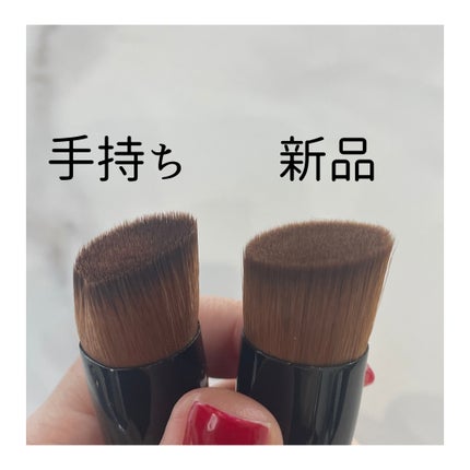 ファンデーション ブラシ 131 (専用ケース付き)/SHISEIDO/メイクブラシを使ったクチコミ(2枚目)
