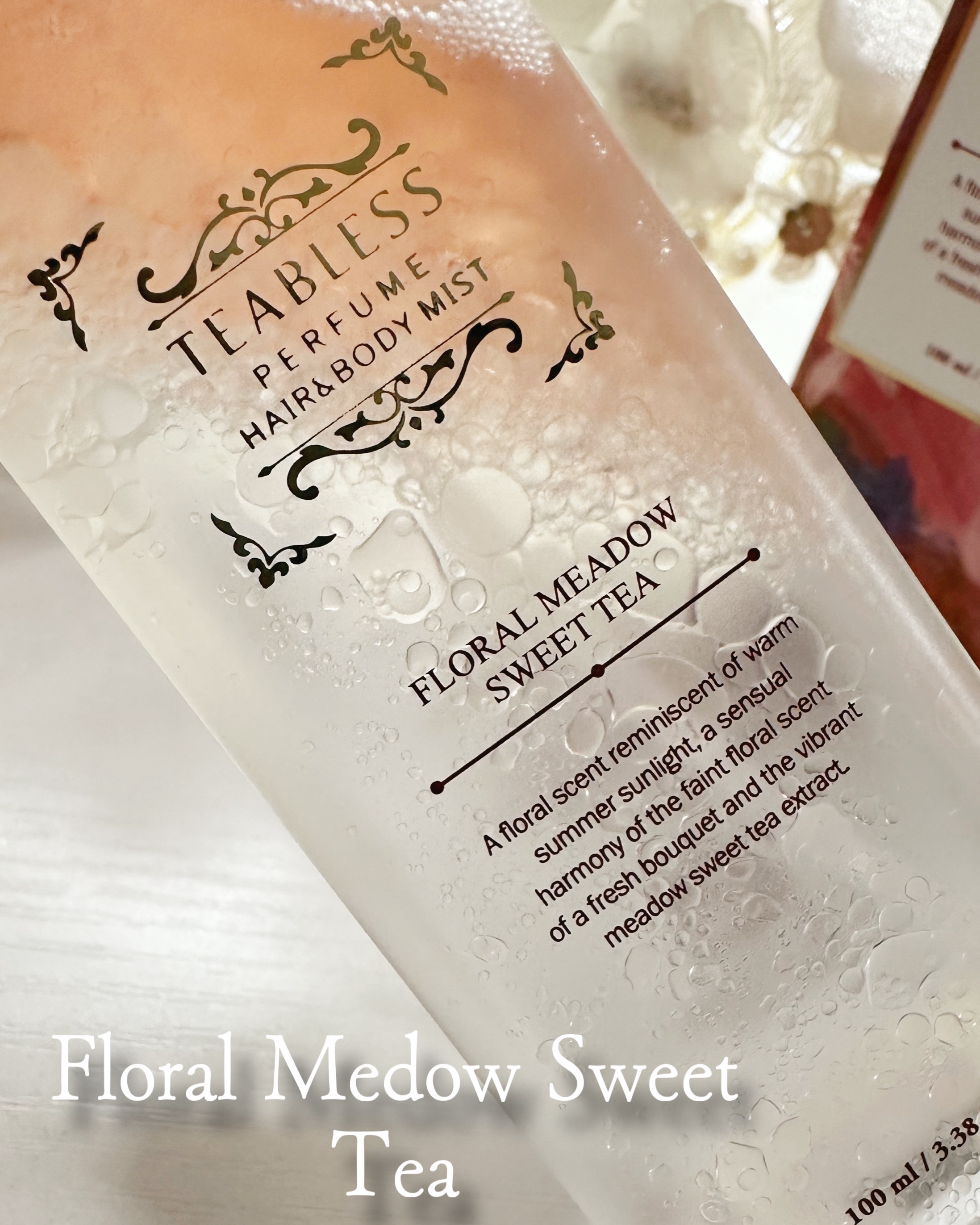 パヒュームヘア&ボディミスト フローラルメドウスウィートティー/TEABLESS/ヘアミストを使ったクチコミ（2枚目）