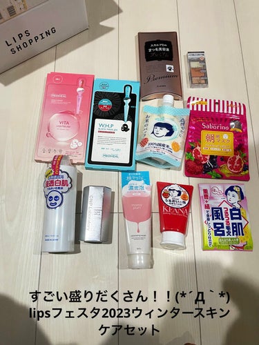 スキンケアセット LIPSフェスタ Winter 2023/LIPS/メイクアップキットを使ったクチコミ（1枚目）