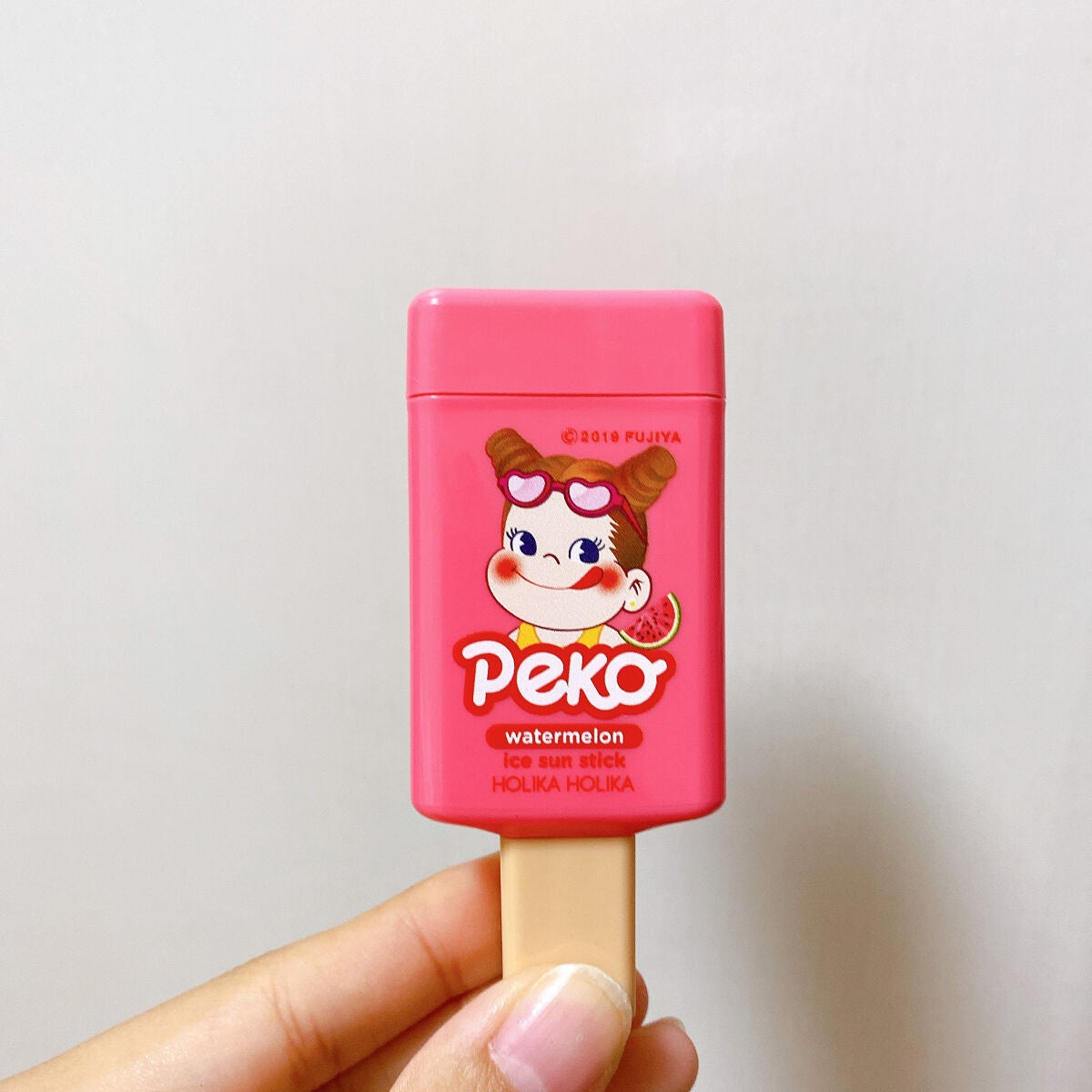スイカアイスサンスティック/HOLIKA HOLIKA/日焼け止めスティックを使ったクチコミ(2枚目)