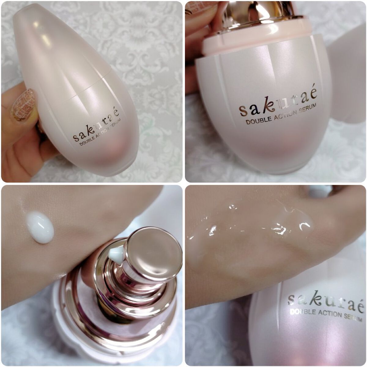  ダブルアクションセラム/サクラエ（sakuraé）/美容液を使ったクチコミ（3枚目）