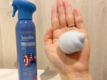 ジェイメラ ブルーホイップHFBソープ／キャプテンアメリカ/jmella/泡洗顔を使ったクチコミ（2枚目）
