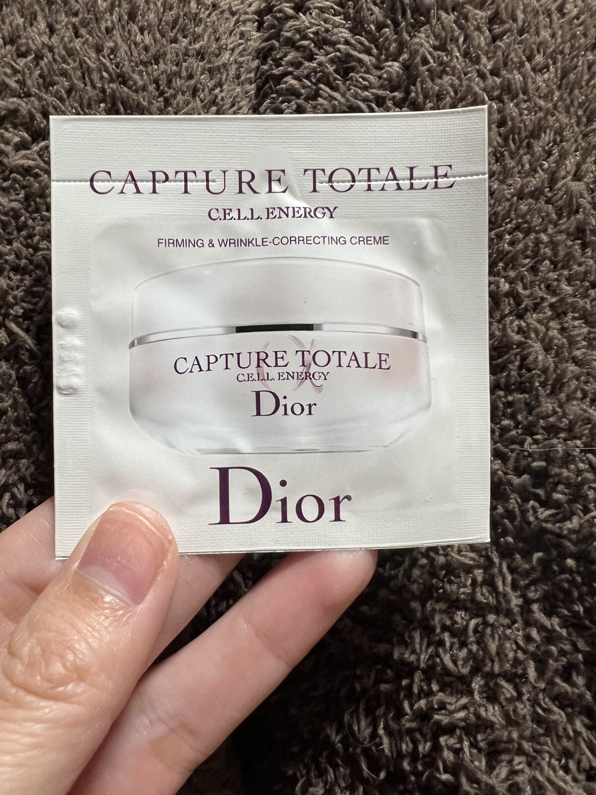 カプチュール トータル セル ENGY クリーム/Dior/フェイスクリームを使ったクチコミ（1枚目）