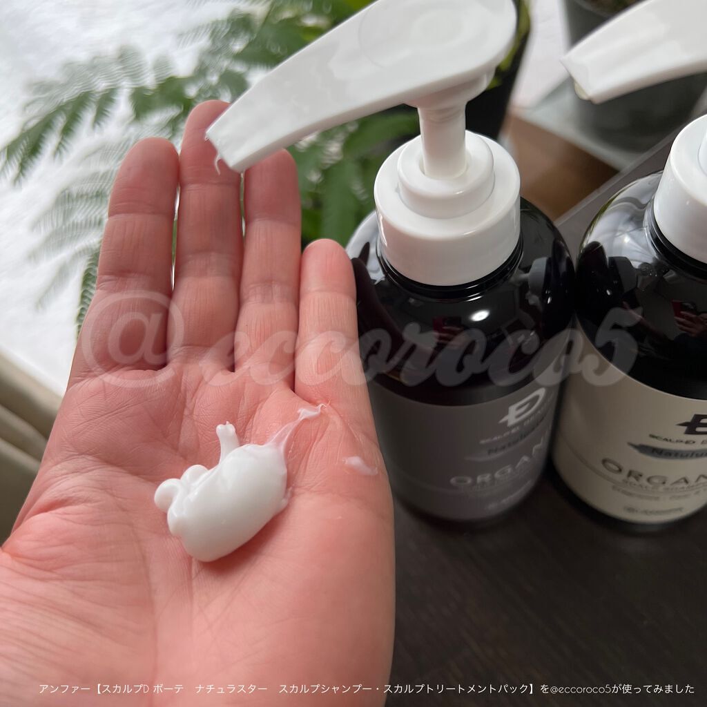 スカルプD ボーテ ナチュラスター スカルプシャンプー/トリートメントパック/アンファー(スカルプD)/シャンプー・コンディショナーを使ったクチコミ(3枚目)