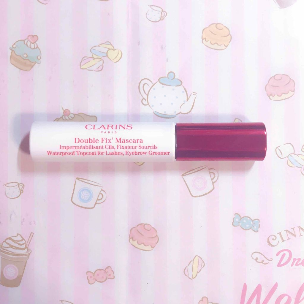 ダブルフィックス マスカラ/CLARINS/マスカラトップコートを使ったクチコミ（1枚目）
