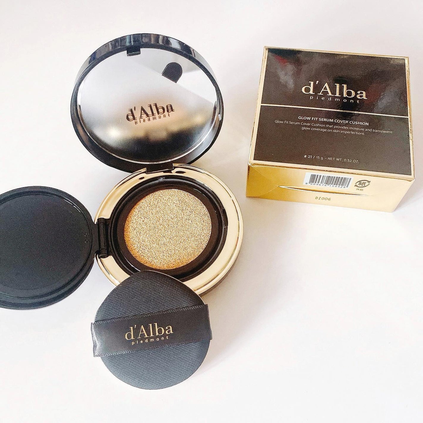 グロウフィットセラムカバークッション/ダルバ/クッションファンデーションを使ったクチコミ(3枚目)