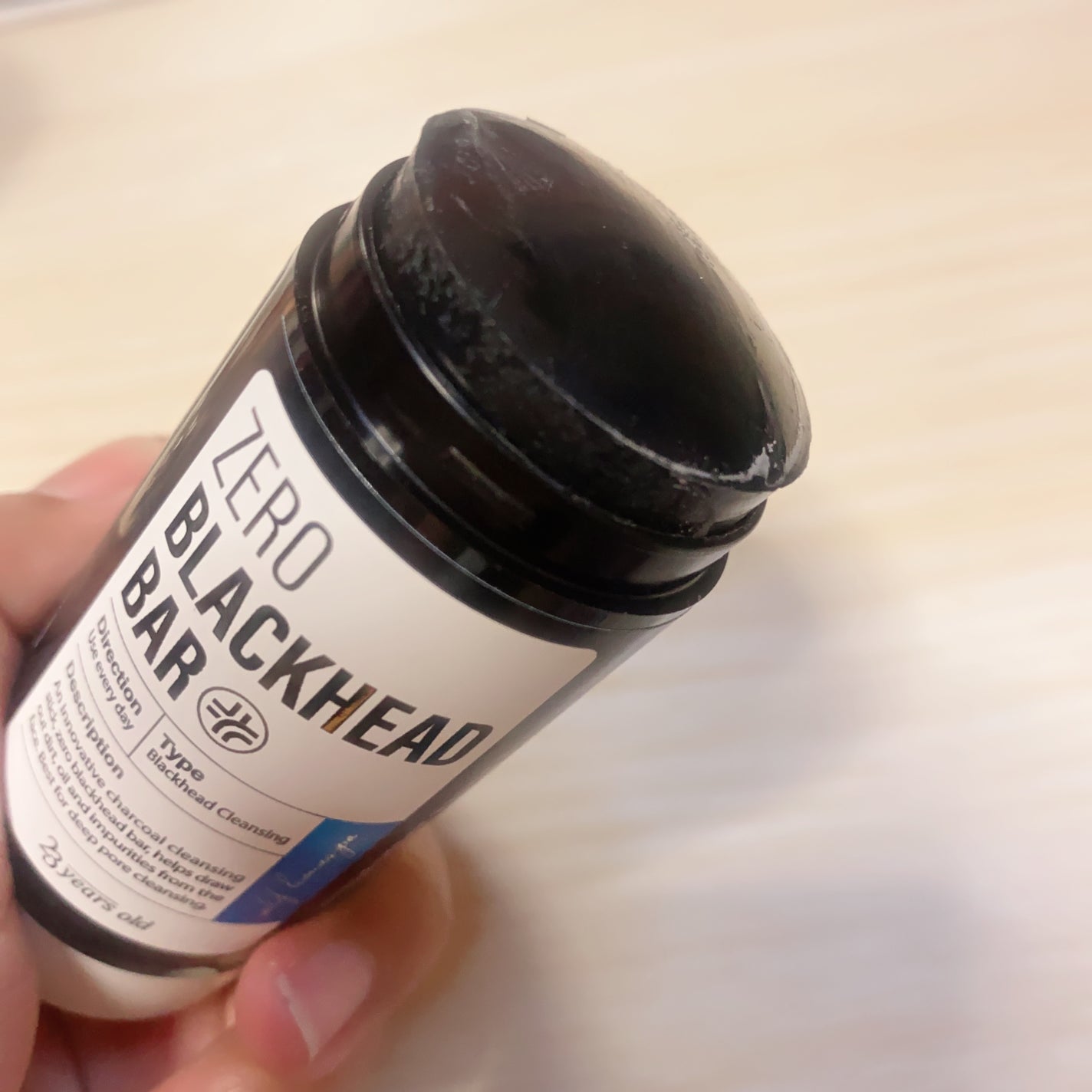 ブラックペイントラバー/23years old/その他洗顔料を使ったクチコミ(3枚目)