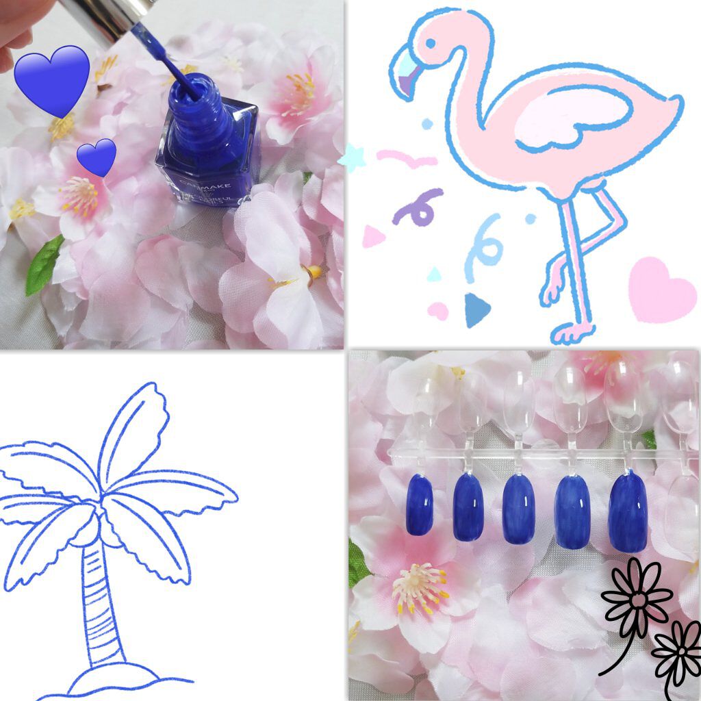 カラフルネイルズ/キャンメイク/マニキュアを使ったクチコミ(1枚目)