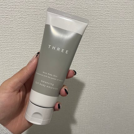 フルボディ エマルジョン AC R/THREE/ボディローションを使ったクチコミ(1枚目)
