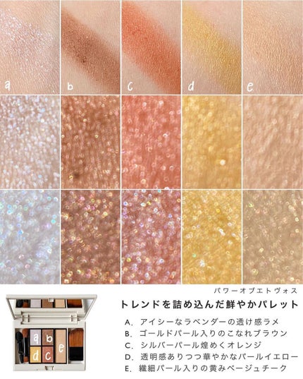 15thアニバーサリーミネラルアイ&チークカラーパレット/エトヴォス/アイシャドウパレットを使ったクチコミ(6枚目)