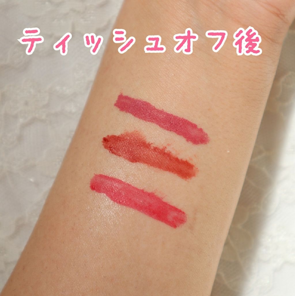 ムース キャンディー ティント/the SAEM/リップティントを使ったクチコミ（3枚目）