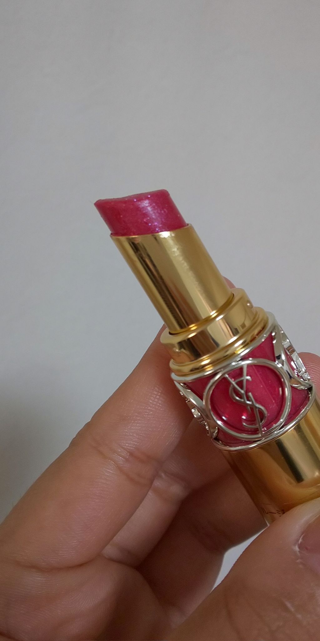 ルージュ ヴォリュプテ シャイン/YVES SAINT LAURENT BEAUTE/口紅を使ったクチコミ（1枚目）