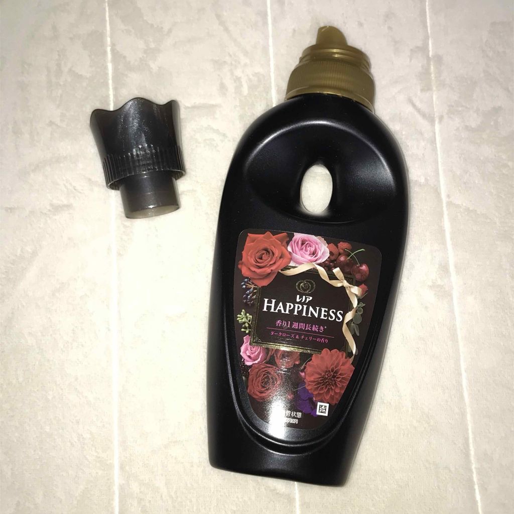 レノアハピネス ダークローズ＆チェリーの香り/レノア/柔軟剤を使ったクチコミ（1枚目）