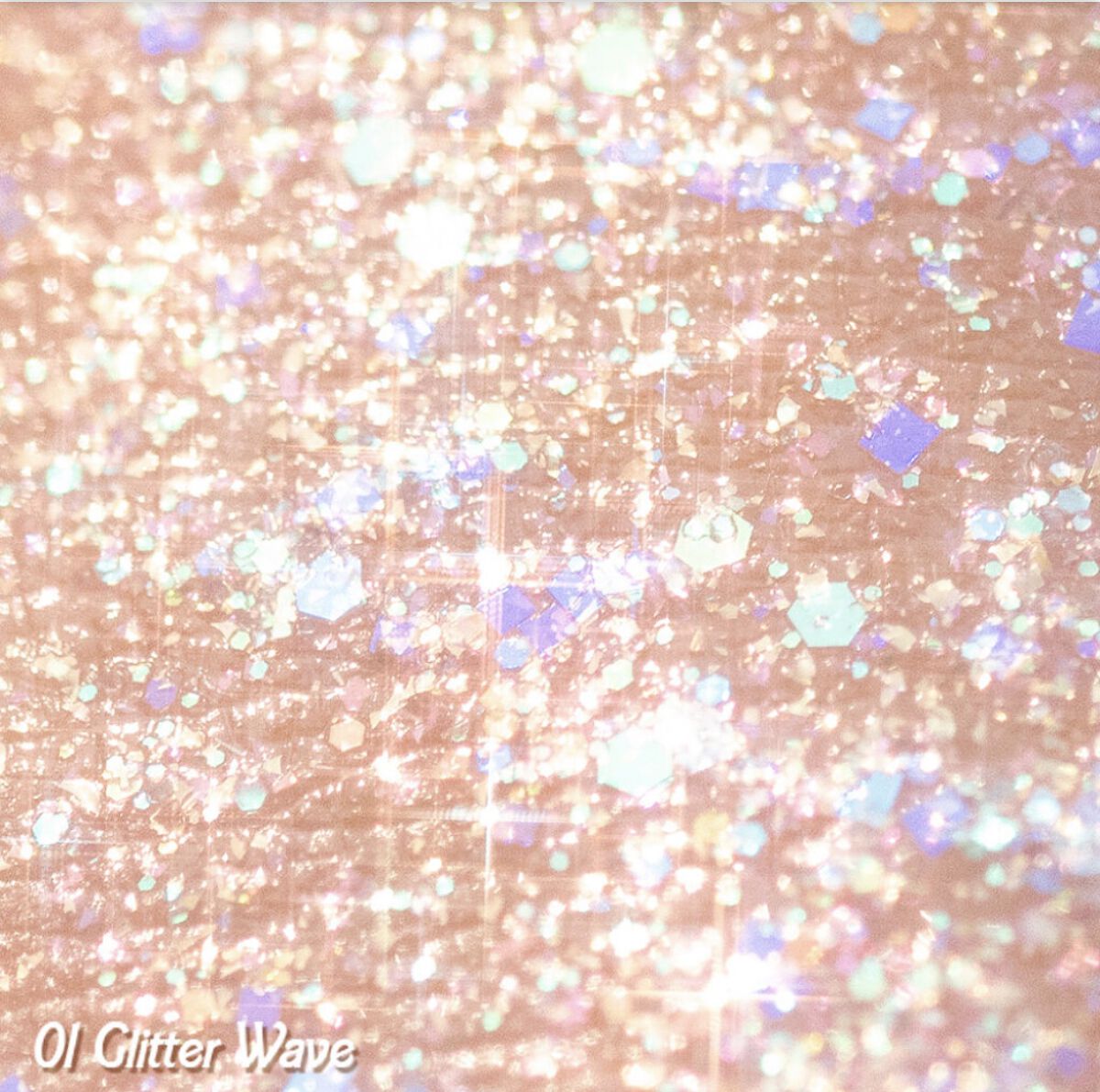 シュガー トゥインクル リキッド グリッター/PERIPERA/グリッターを使ったクチコミ（2枚目）