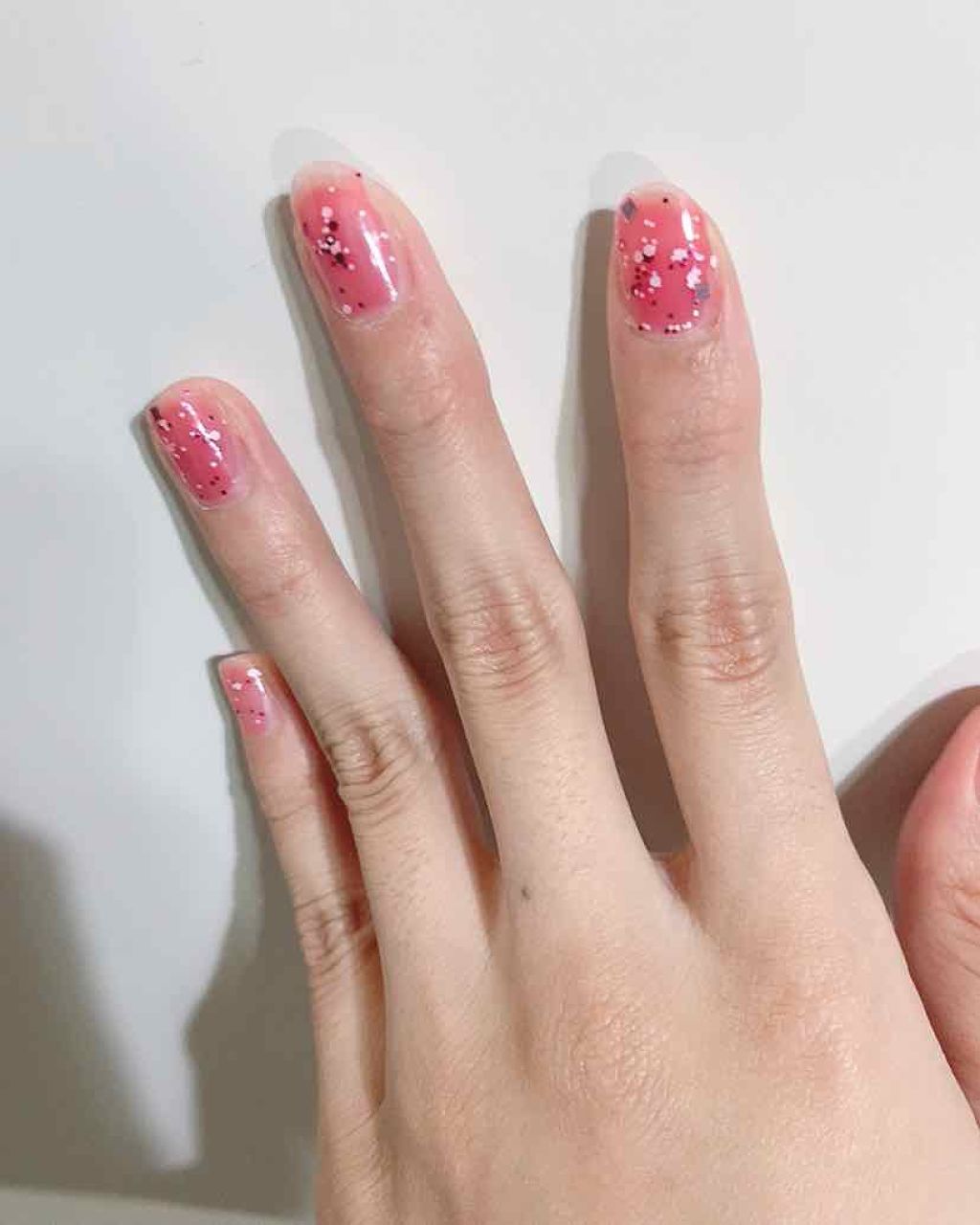 ITGグリッターネイル/DAISO/マニキュアを使ったクチコミ（3枚目）