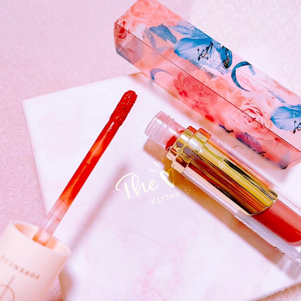 タトゥーベルベットティント #24 ピットアパット/フォレンコス/リップティントを使ったクチコミ（1枚目）