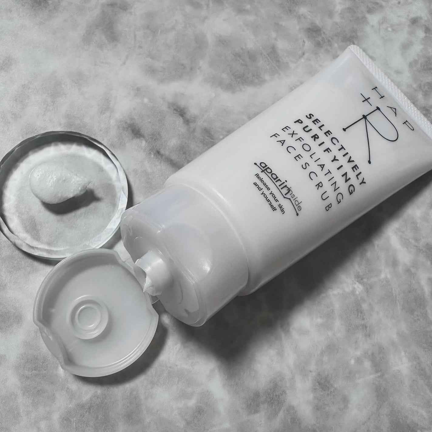 フェイススクラブ /HAP+R/スクラブ・ゴマージュを使ったクチコミ(2枚目)