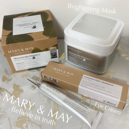 ナイアシンアミドビタミンC ブライトニングマスク/MARY&MAY/シートマスク・パックを使ったクチコミ(1枚目)