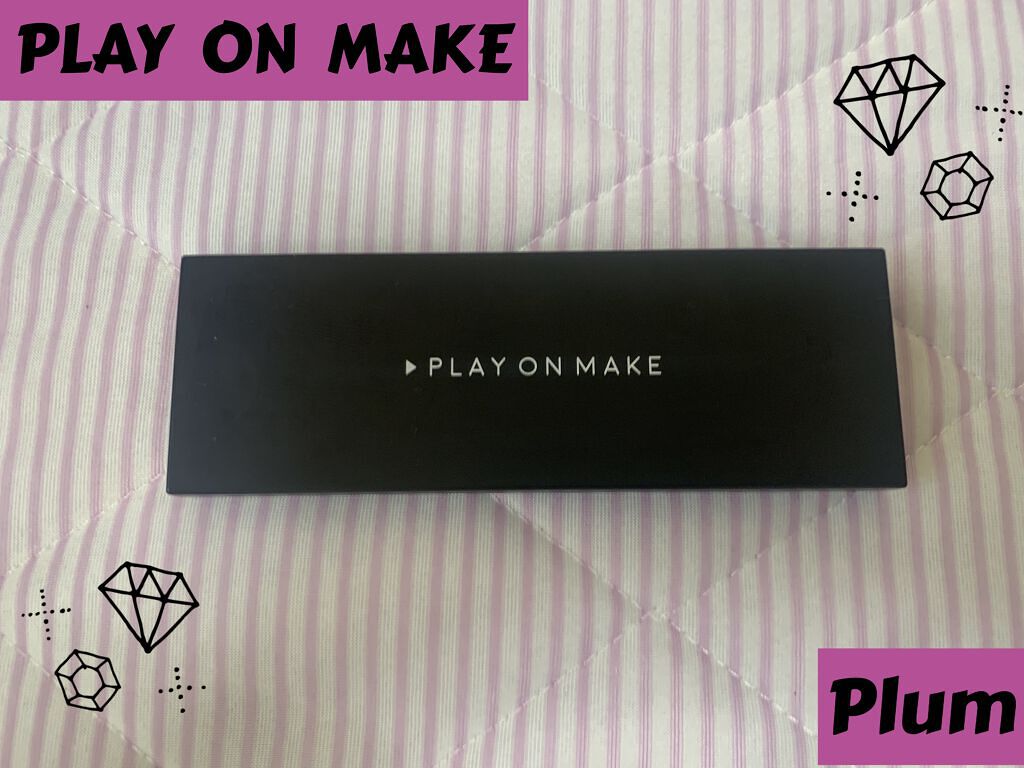 マイシャドウパレット Plum/play on make/アイシャドウパレットを使ったクチコミ（1枚目）