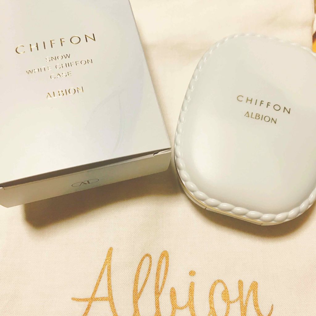 アルビオン スノー ホワイト シフォン/ALBION/パウダーファンデーションを使ったクチコミ(1枚目)