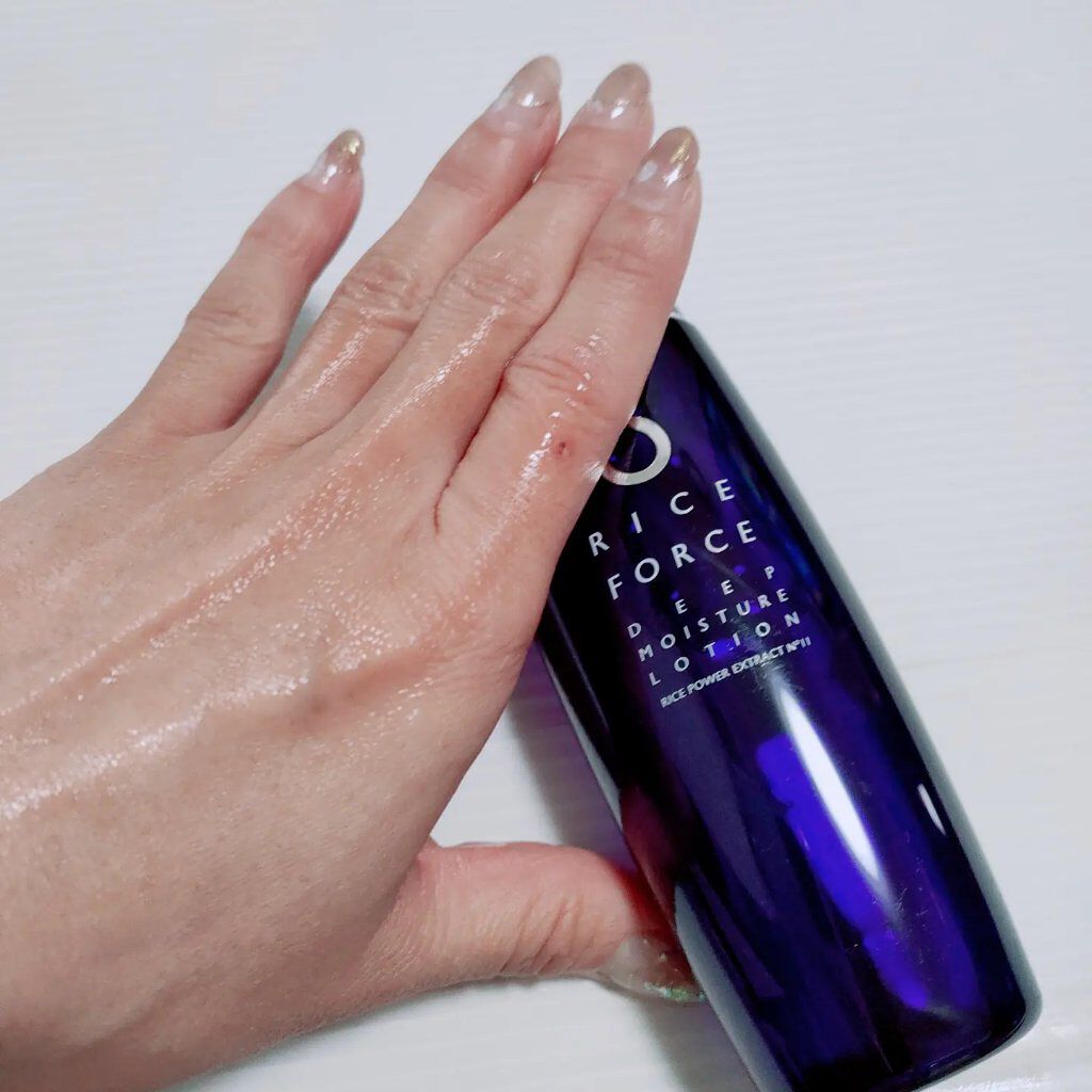 ディープモイスチュアローション/ライスフォース/化粧水を使ったクチコミ（3枚目）