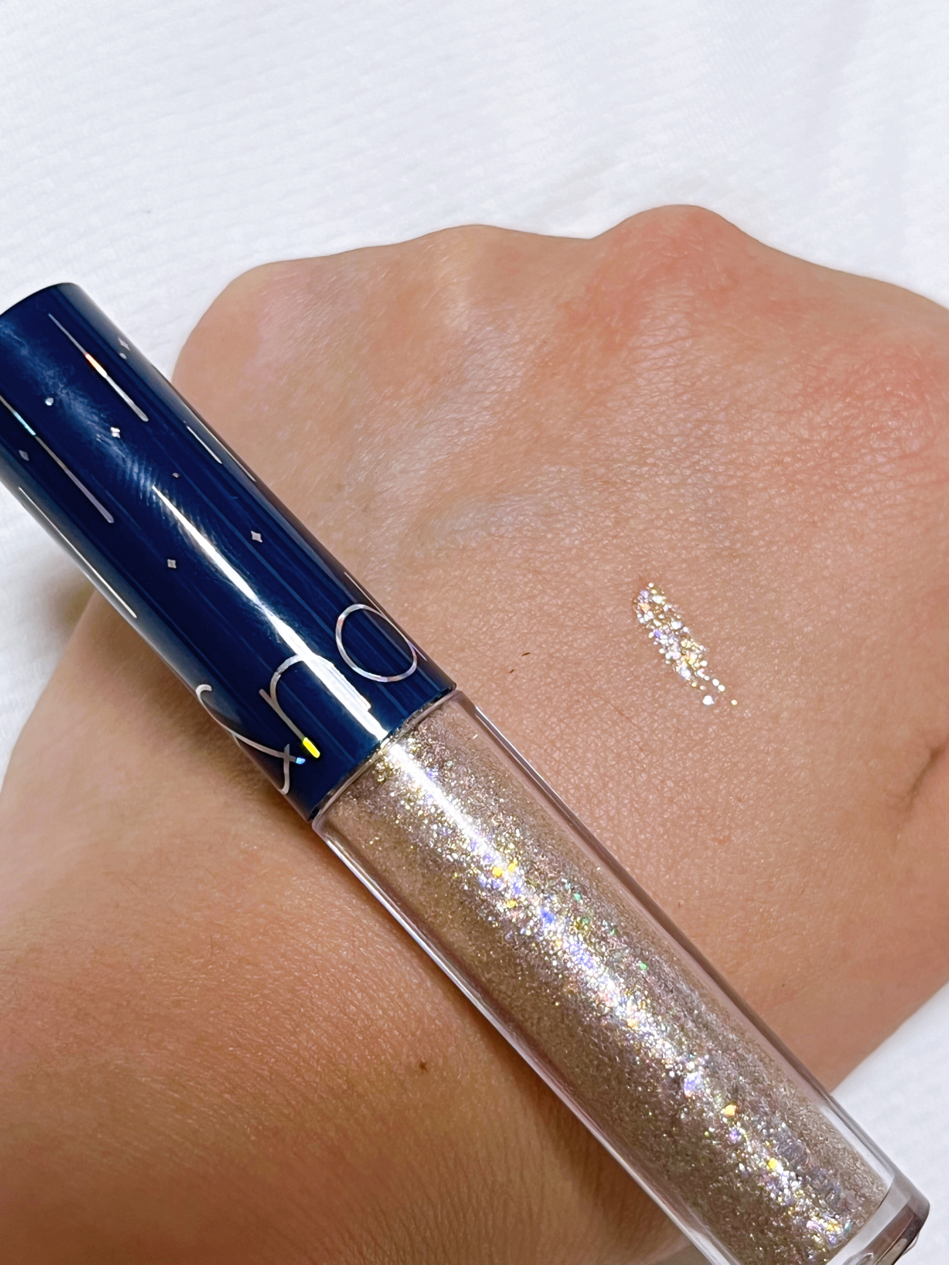 リキッド グリッター シャドウ/rom&nd/グリッターを使ったクチコミ（3枚目）