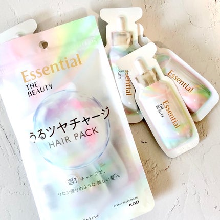ザビューティ うるツヤチャージヘアパック/エッセンシャル/ヘアマスク・ヘアパックを使ったクチコミ(3枚目)