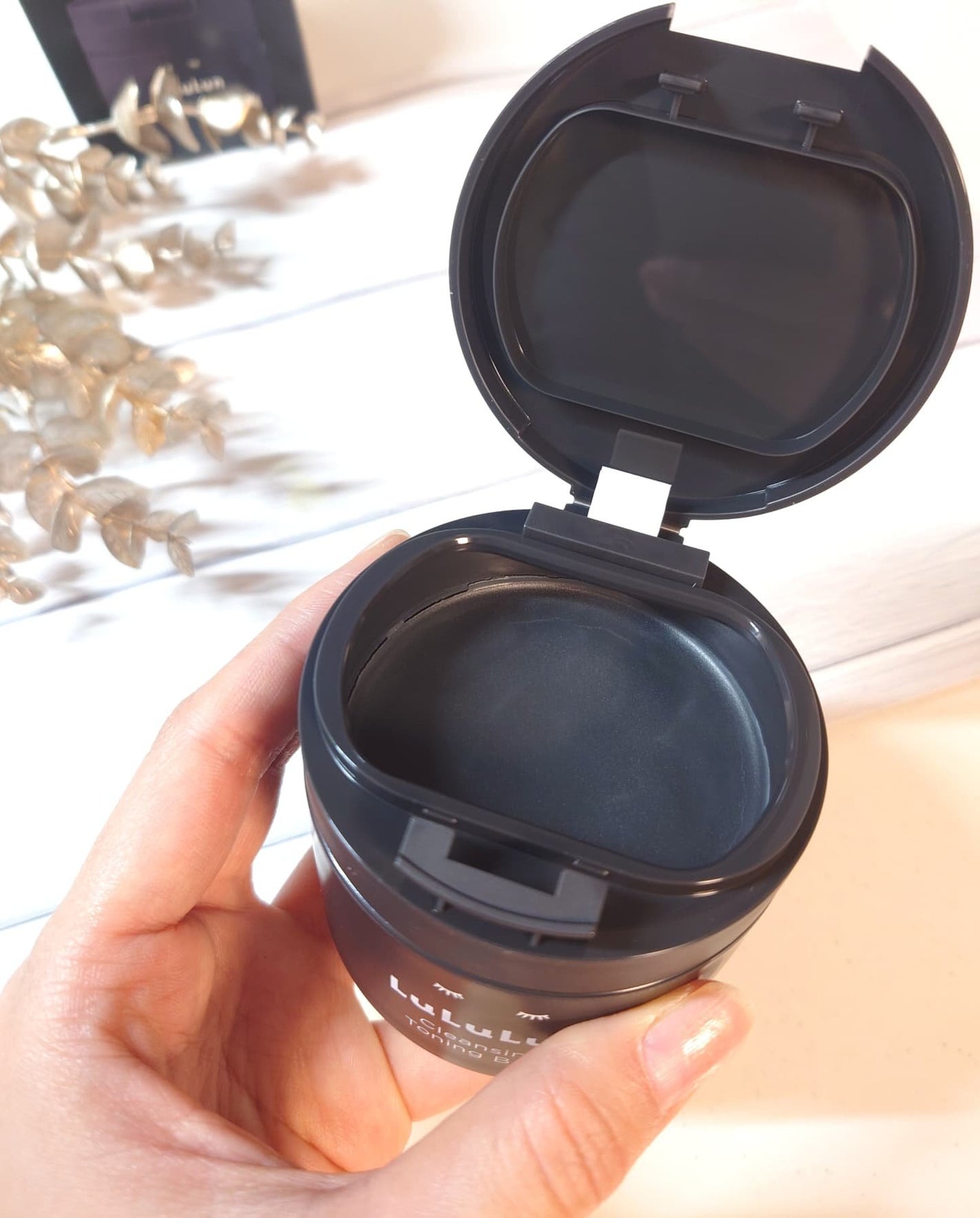 ルルルンクレンジング トーニングバーム CLEAR BLACK/ルルルン/クレンジングバームを使ったクチコミ(2枚目)