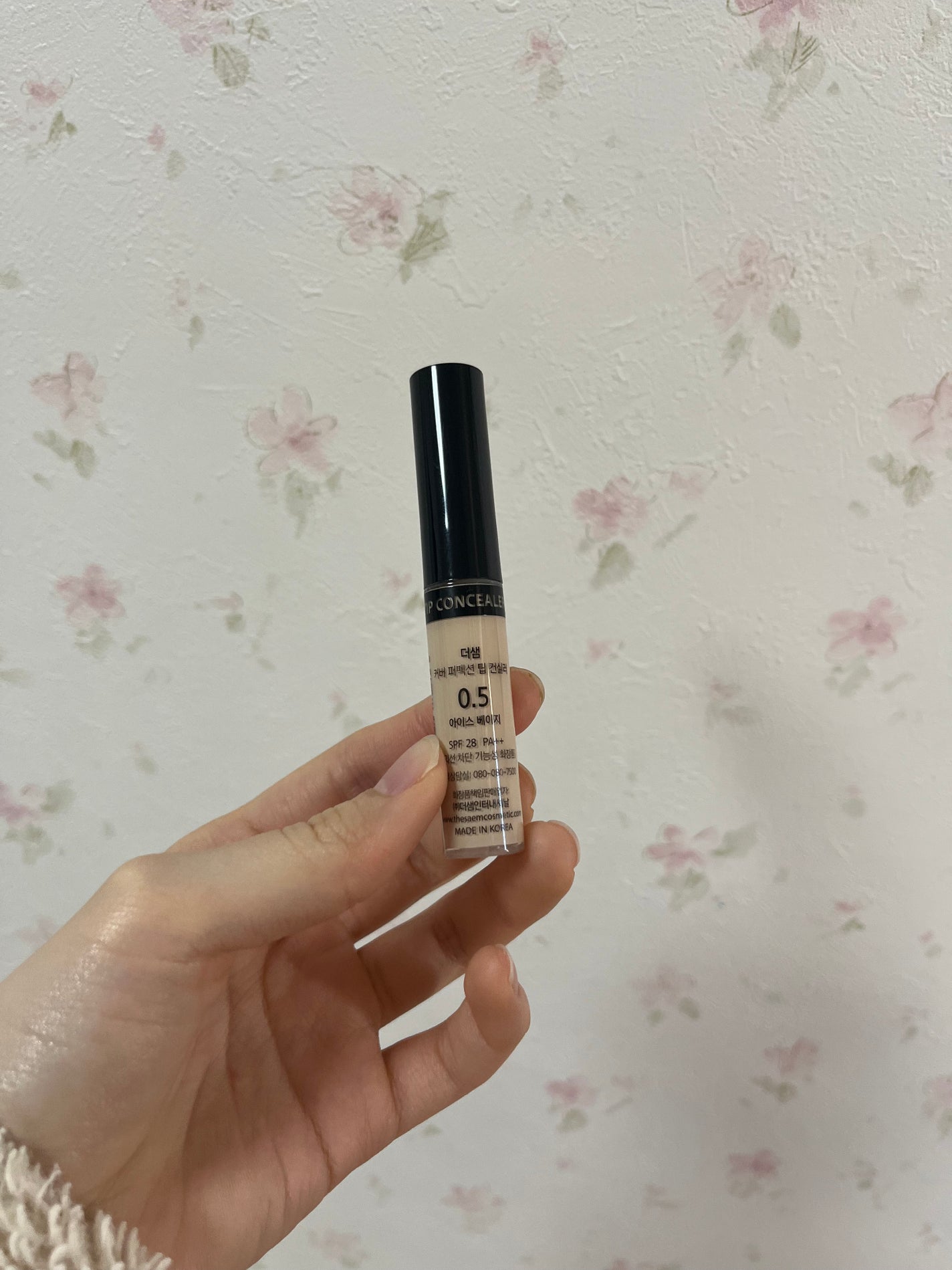 カバーパーフェクション チップコンシーラー/the SAEM/リキッドコンシーラーを使ったクチコミ(1枚目)