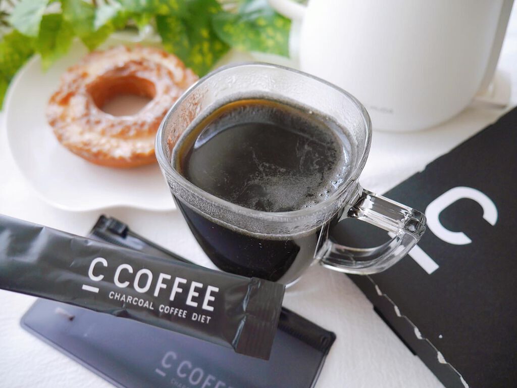 C COFFEE（チャコールコーヒーダイエット）/C COFFEE/ドリンクを使ったクチコミ（1枚目）