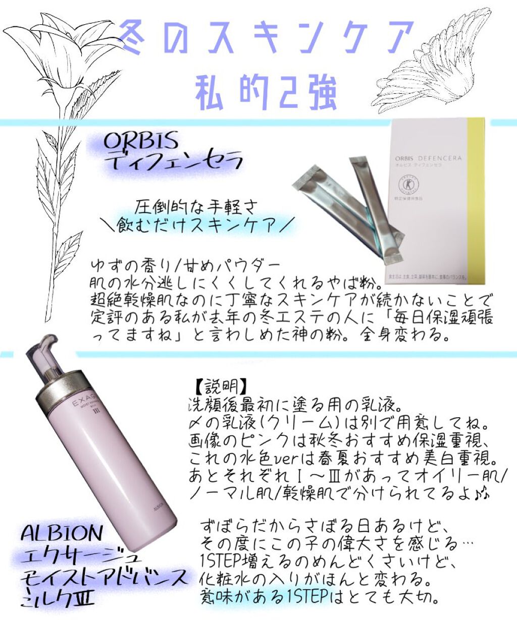 オルビス ディフェンセラ/オルビス/美容サプリメントを使ったクチコミ（1枚目）