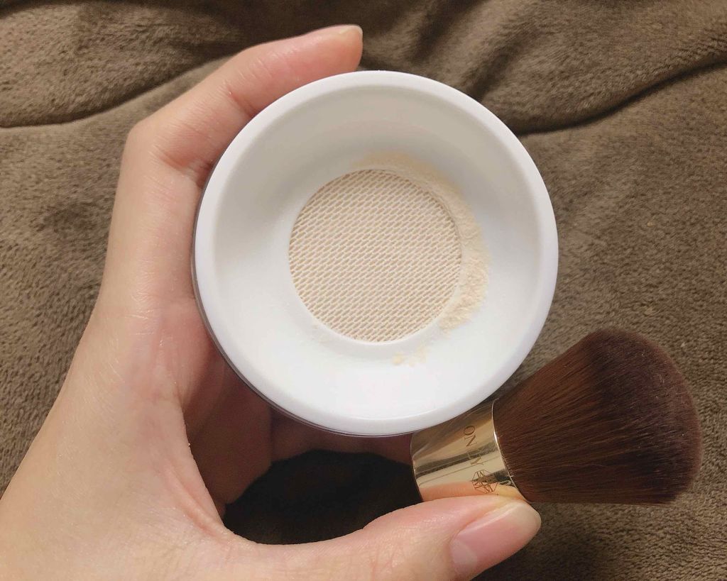 ミネラルクリアグロウフェイスパウダー/ONLY MINERALS/ルースパウダーを使ったクチコミ（3枚目）