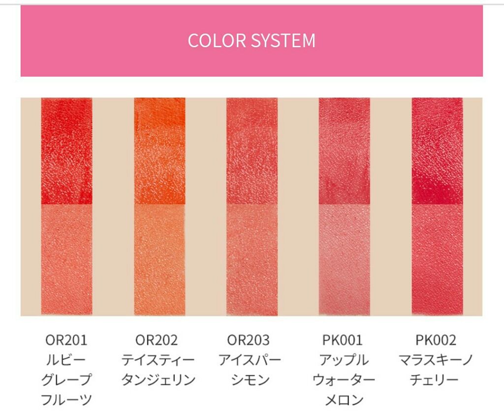 カラフルビビッドティント/ETUDE/口紅を使ったクチコミ（3枚目）