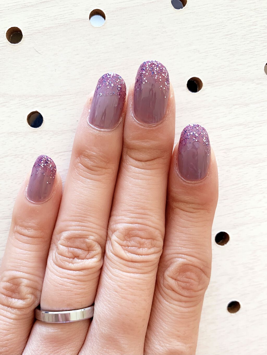 pa ネイルカラープレミアラメグランデ/pa nail collective/マニキュアを使ったクチコミ（3枚目）