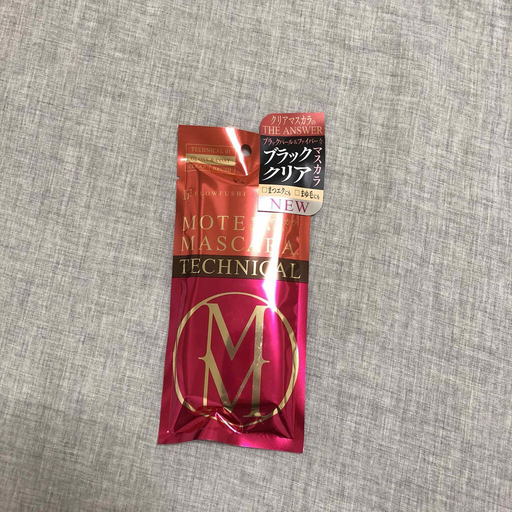 モテマスカラ TECHNICAL 1/UZU BY FLOWFUSHI/マスカラ下地を使ったクチコミ(1枚目)