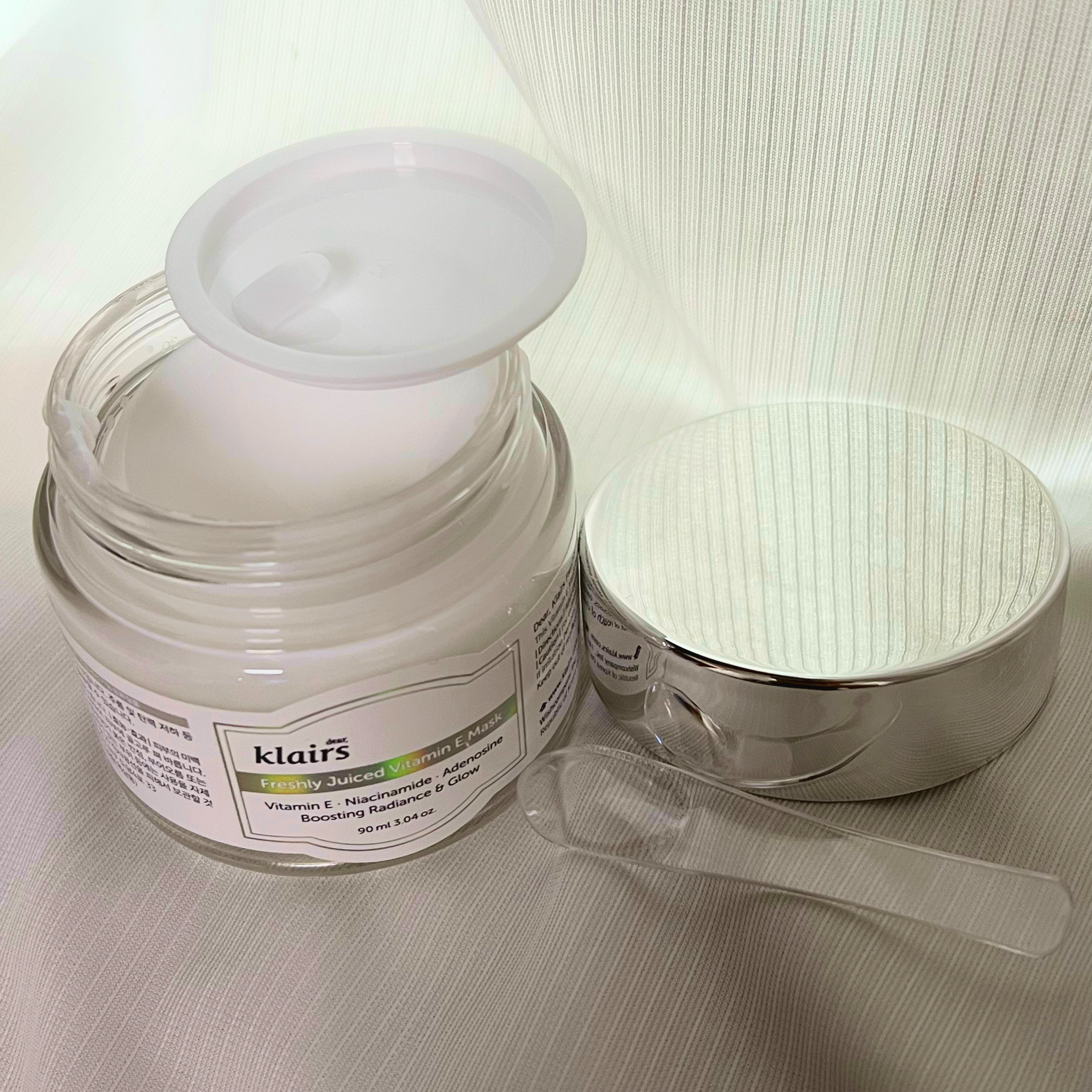 フレッシュリージュースドビタミンEマスク(90g)/Klairs/フェイスクリームを使ったクチコミ（1枚目）
